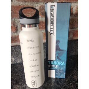 BASECAMP 20oz STAINLESS STEEL TUNDRA, WATER BOTTLE * RED PROMOTIONS- THANK YOU